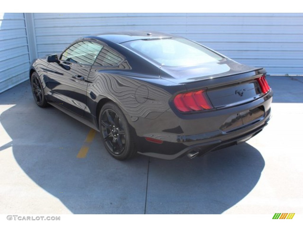 2019 Mustang EcoBoost Fastback - Shadow Black / Ebony photo #5