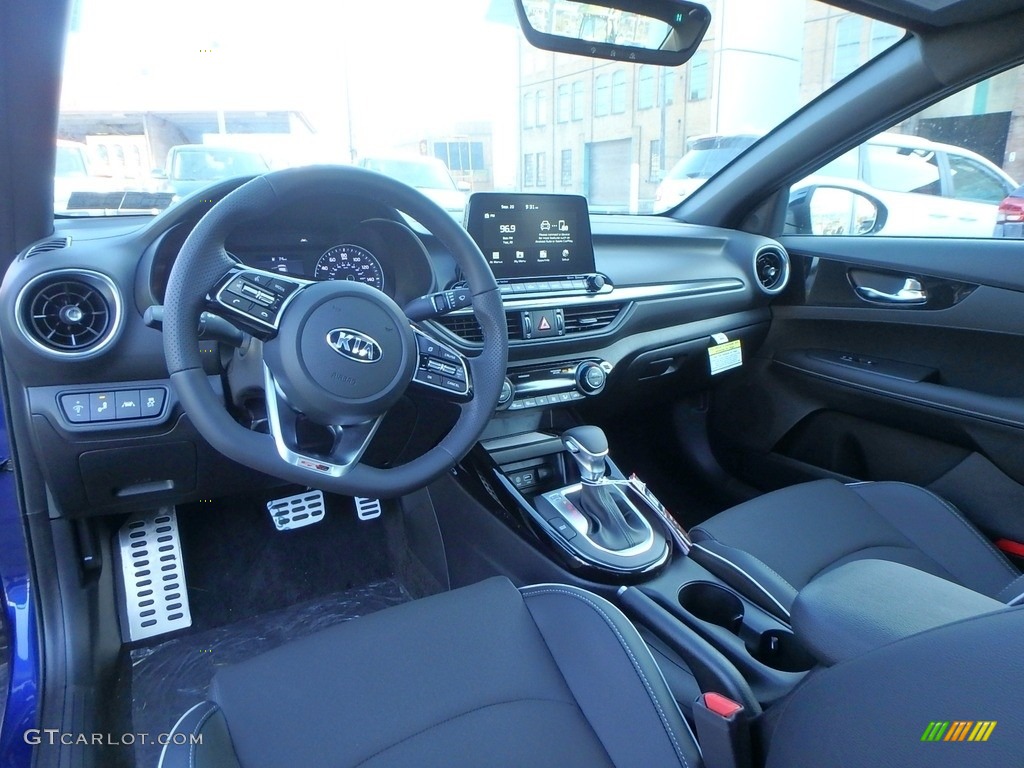 2020 Forte GT-Line - Sea Blue / Black photo #14