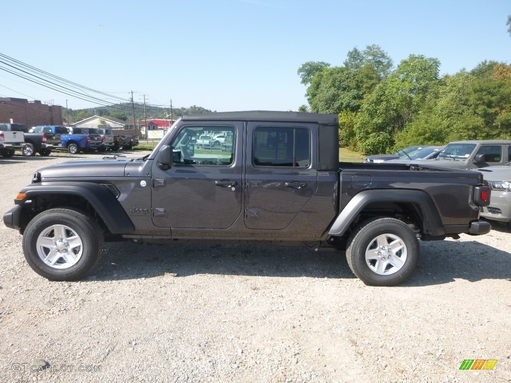 2020 Gladiator Sport 4x4 - Granite Crystal Metallic / Black photo #2