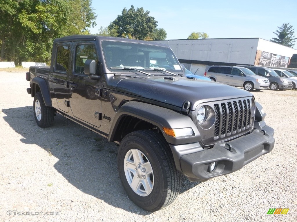 2020 Gladiator Sport 4x4 - Granite Crystal Metallic / Black photo #7