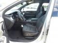 2020 Cadillac XT6 Jet Black Interior Front Seat Photo