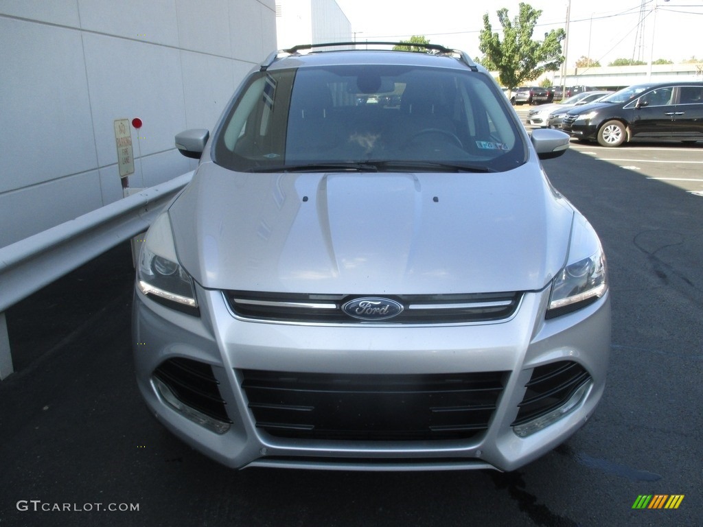 2014 Escape Titanium 2.0L EcoBoost - Ingot Silver / Charcoal Black photo #8