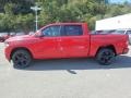 2020 Flame Red Ram 1500 Big Horn Night Edition Crew Cab 4x4  photo #2
