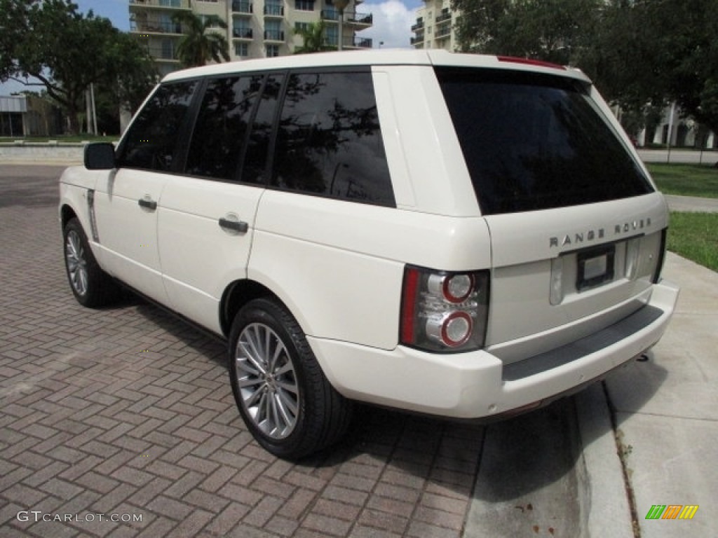 2010 Range Rover HSE - Alaska White / Sand/Jet Black photo #5