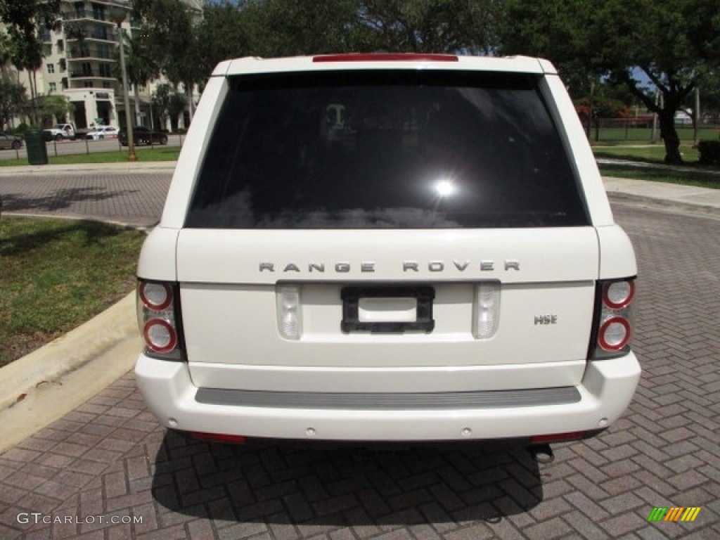 2010 Range Rover HSE - Alaska White / Sand/Jet Black photo #7