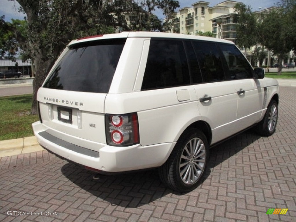 2010 Range Rover HSE - Alaska White / Sand/Jet Black photo #9