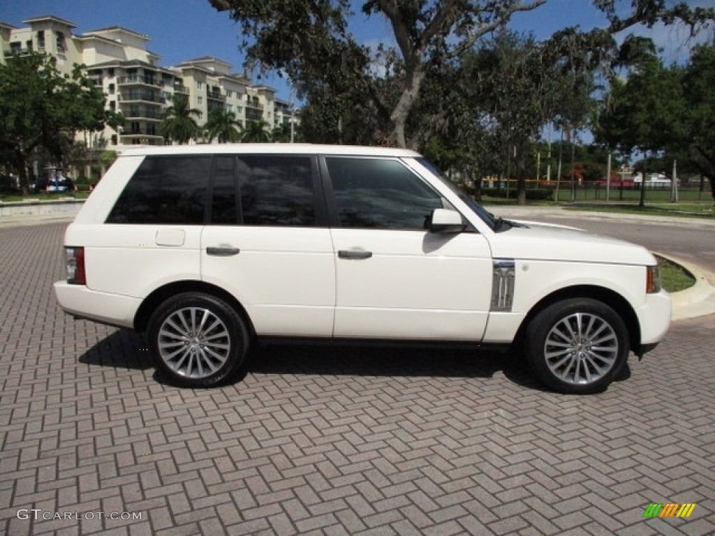 2010 Range Rover HSE - Alaska White / Sand/Jet Black photo #11