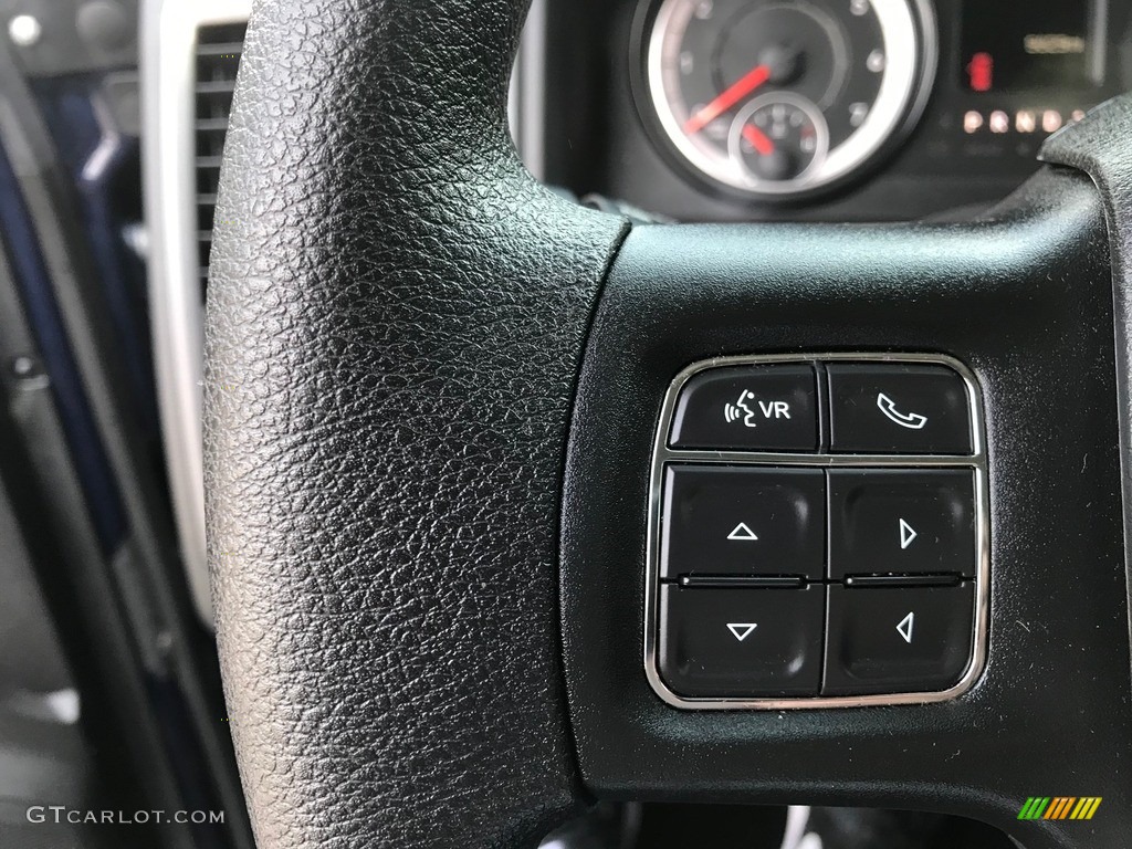 2017 1500 Express Crew Cab 4x4 - True Blue Pearl / Black/Diesel Gray photo #15