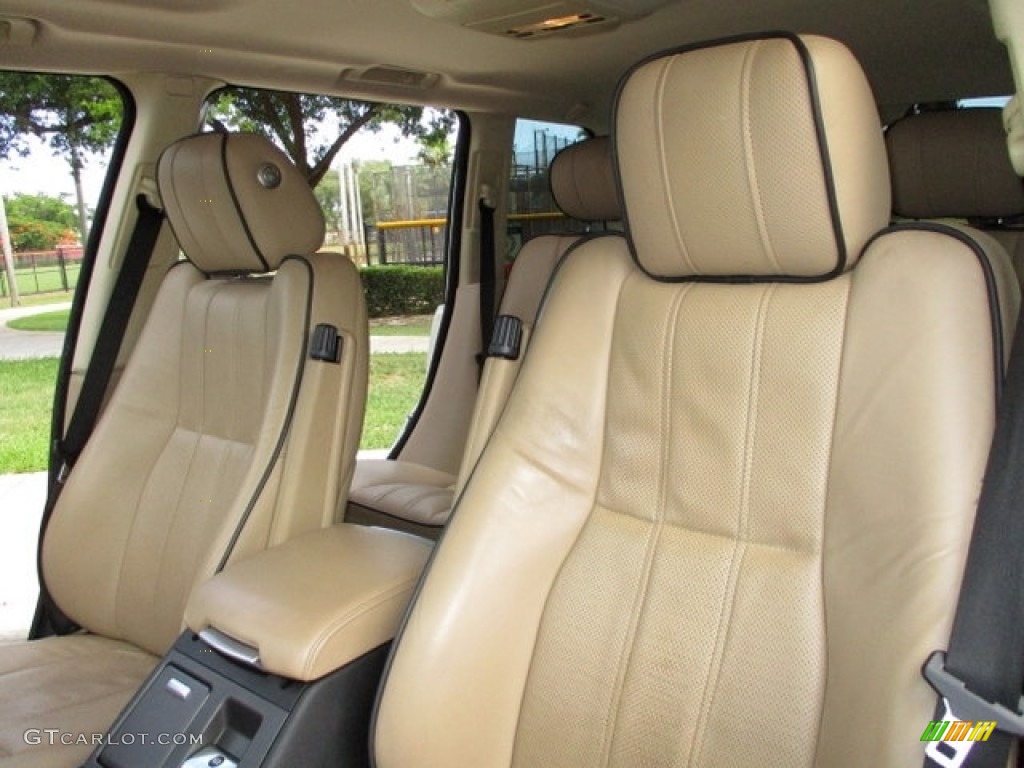 2010 Land Rover Range Rover HSE Front Seat Photo #135300596