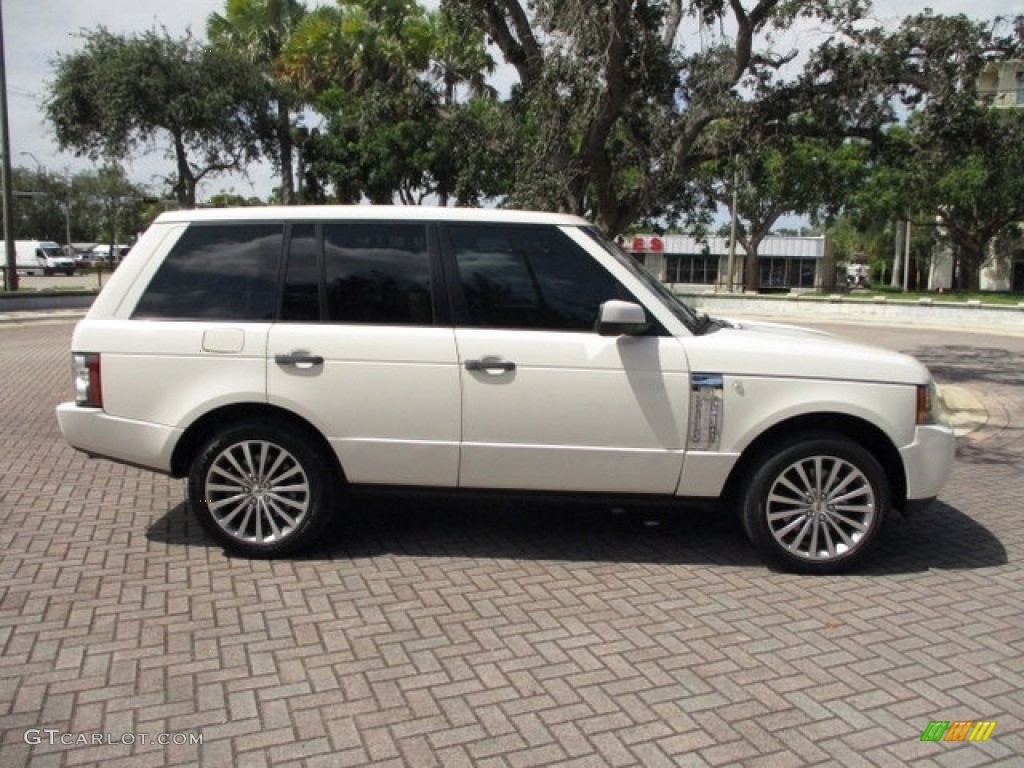 Alaska White 2010 Land Rover Range Rover HSE Exterior Photo #135300719