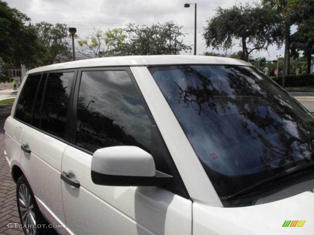 2010 Range Rover HSE - Alaska White / Sand/Jet Black photo #23