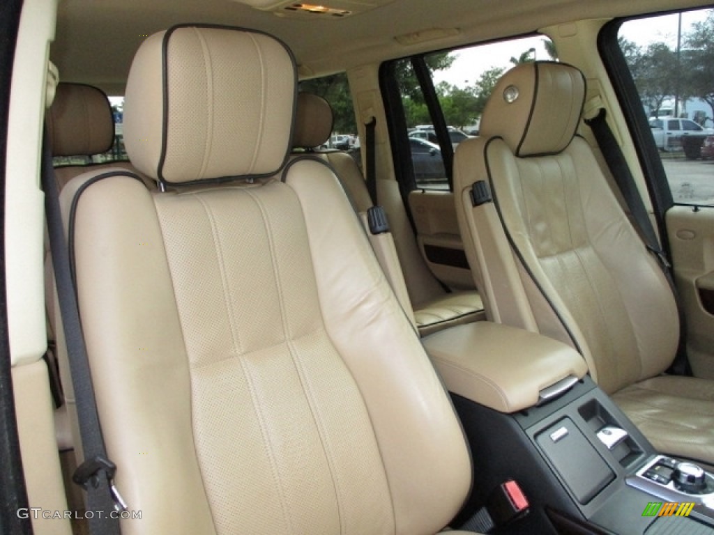 2010 Range Rover HSE - Alaska White / Sand/Jet Black photo #24