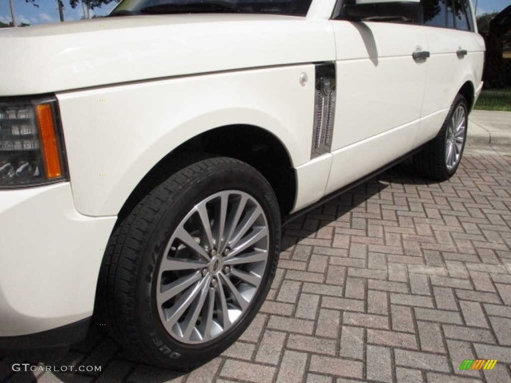 2010 Range Rover HSE - Alaska White / Sand/Jet Black photo #26
