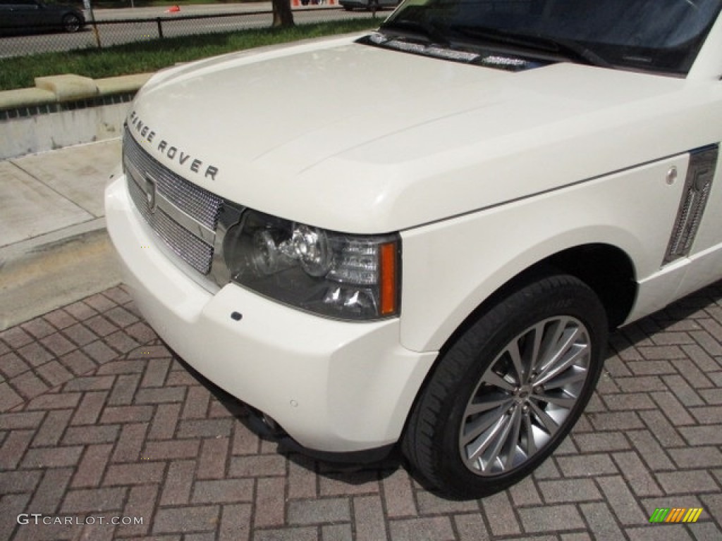2010 Range Rover HSE - Alaska White / Sand/Jet Black photo #29