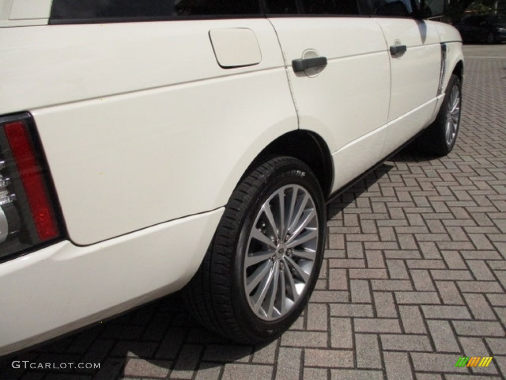 2010 Range Rover HSE - Alaska White / Sand/Jet Black photo #38