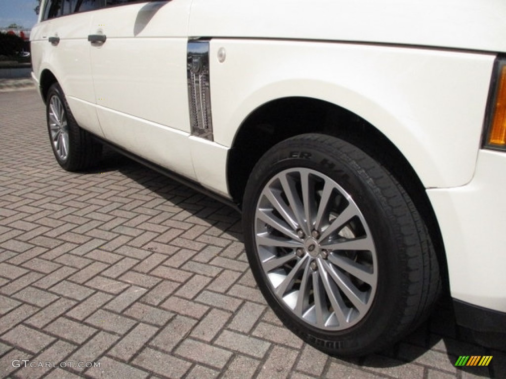 2010 Range Rover HSE - Alaska White / Sand/Jet Black photo #43