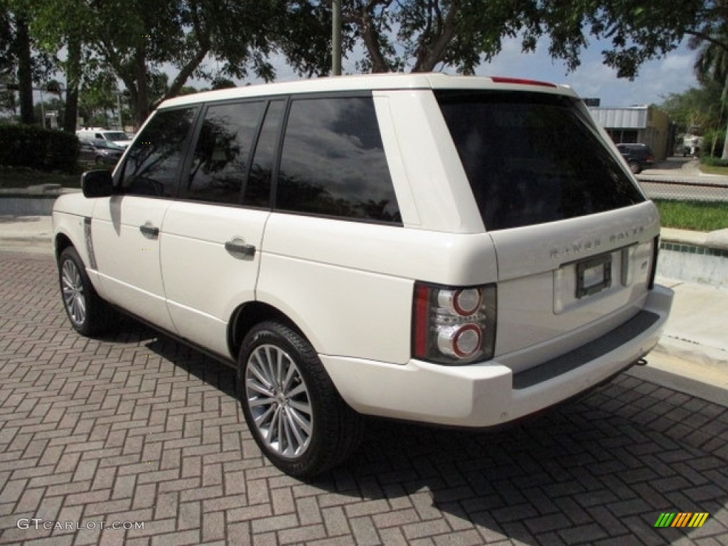 2010 Range Rover HSE - Alaska White / Sand/Jet Black photo #52