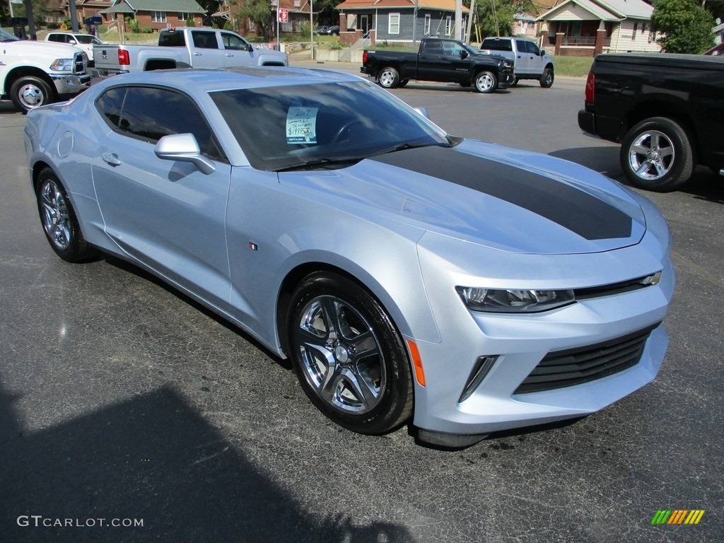 2017 Camaro LT Coupe - Arctic Blue Metallic / Medium Ash Gray photo #5