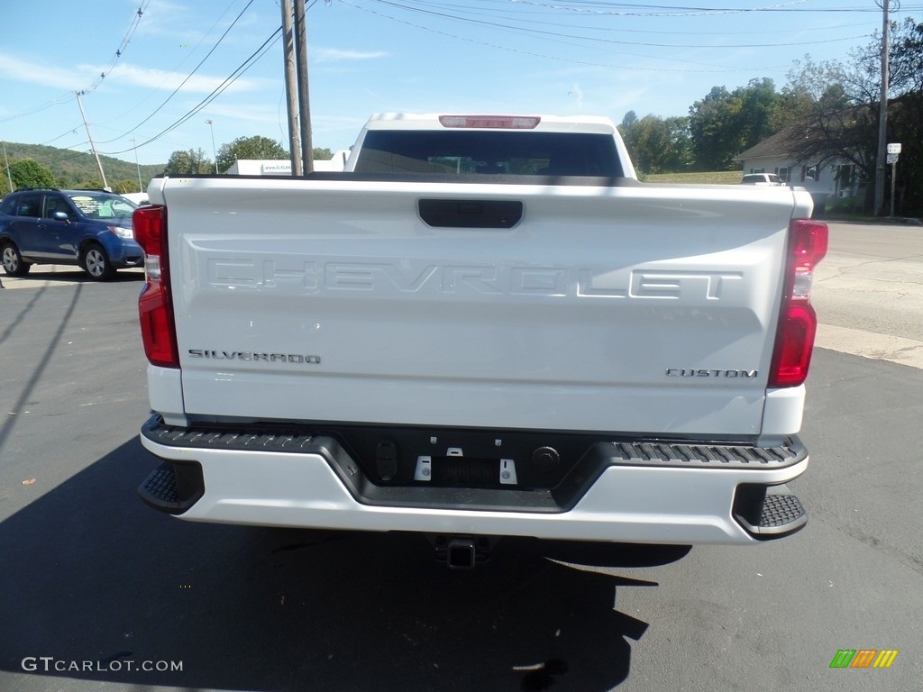 2020 Silverado 1500 Custom Double Cab 4x4 - Summit White / Jet Black photo #7