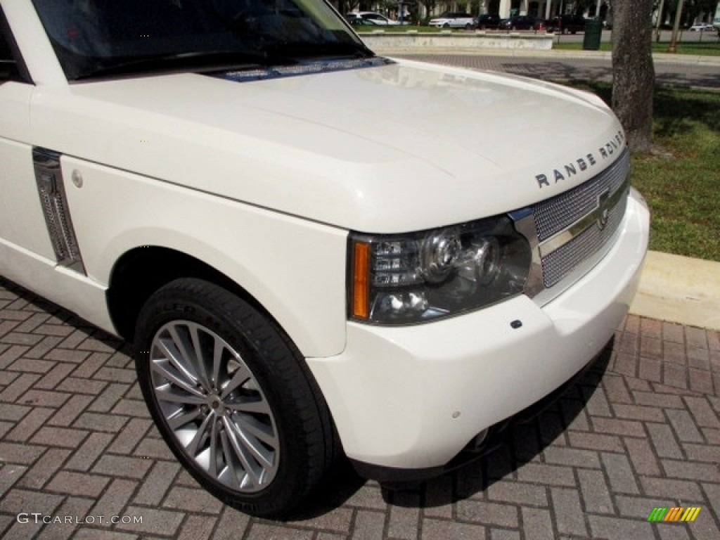 2010 Range Rover HSE - Alaska White / Sand/Jet Black photo #61