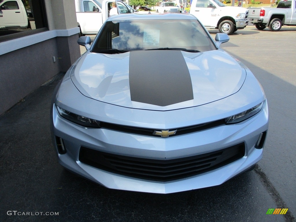 2017 Camaro LT Coupe - Arctic Blue Metallic / Medium Ash Gray photo #22