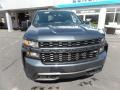 2020 Shadow Gray Metallic Chevrolet Silverado 1500 Custom Double Cab 4x4  photo #2