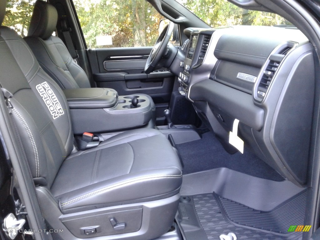 Black Interior 2019 Ram 2500 Power Wagon Crew Cab 4x4 Photo #135302627