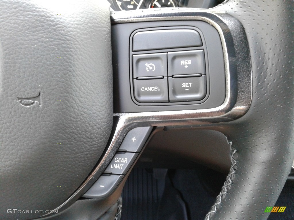 2019 Ram 2500 Power Wagon Crew Cab 4x4 Black Steering Wheel Photo #135302672