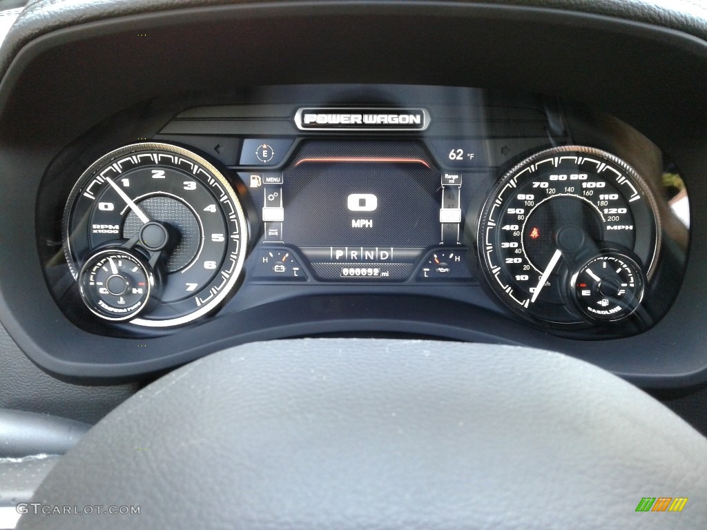 2019 Ram 2500 Power Wagon Crew Cab 4x4 Gauges Photo #135302690