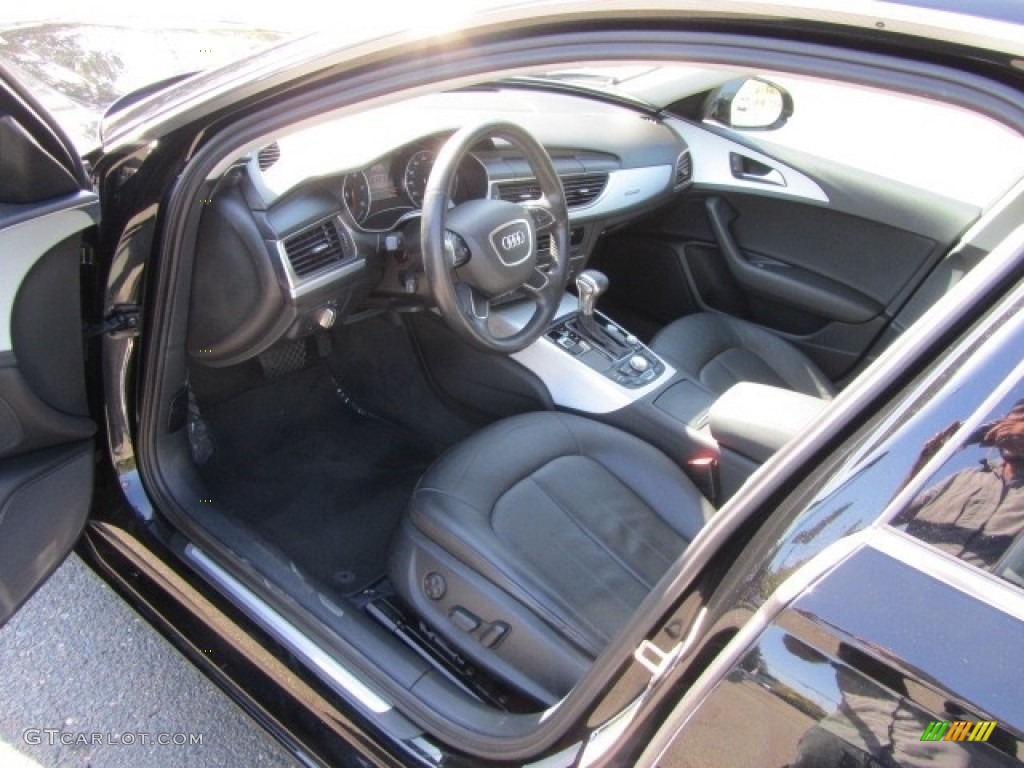 2012 Audi A6 3.0T quattro Sedan Front Seat Photo #135303053