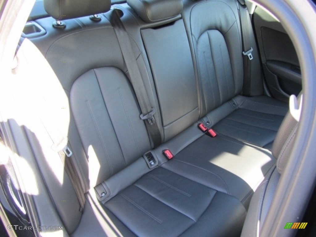 2012 Audi A6 3.0T quattro Sedan Rear Seat Photos