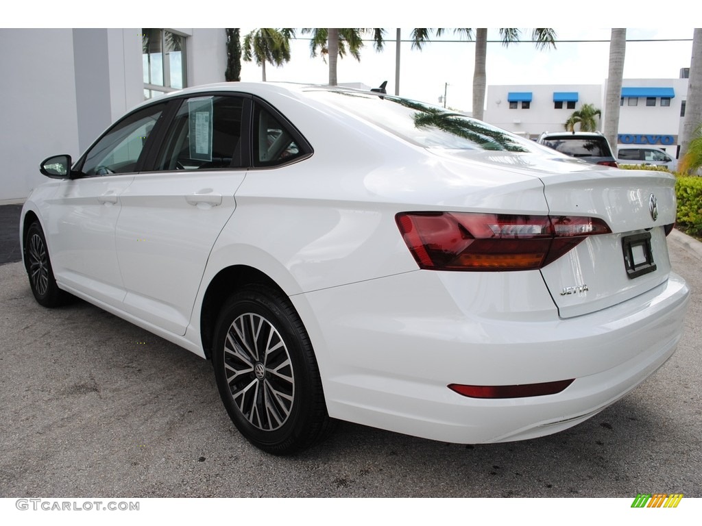 Pure White 2019 Volkswagen Jetta SE Exterior Photo #135304004