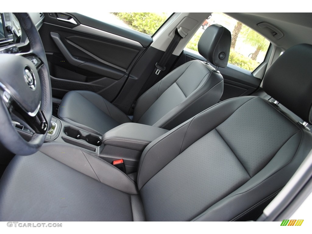 Titan Black Interior 2019 Volkswagen Jetta SE Photo #135304058