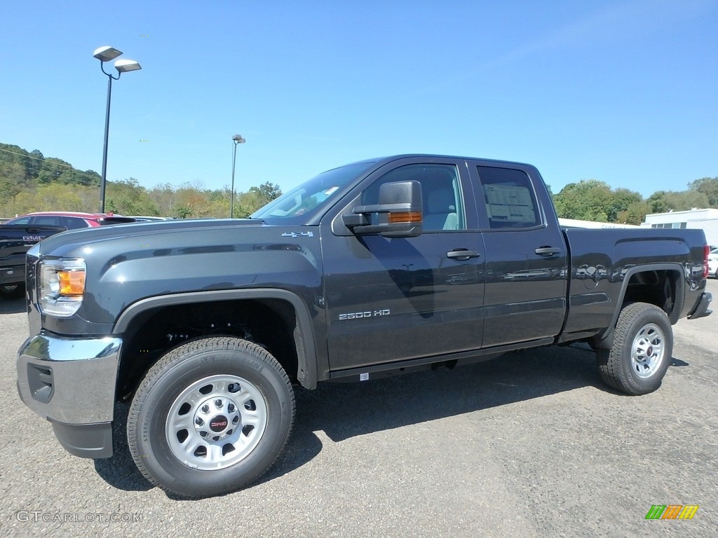 2019 Sierra 2500HD Double Cab 4WD - Dark Slate Metallic / Jet Black/­Dark Ash photo #1