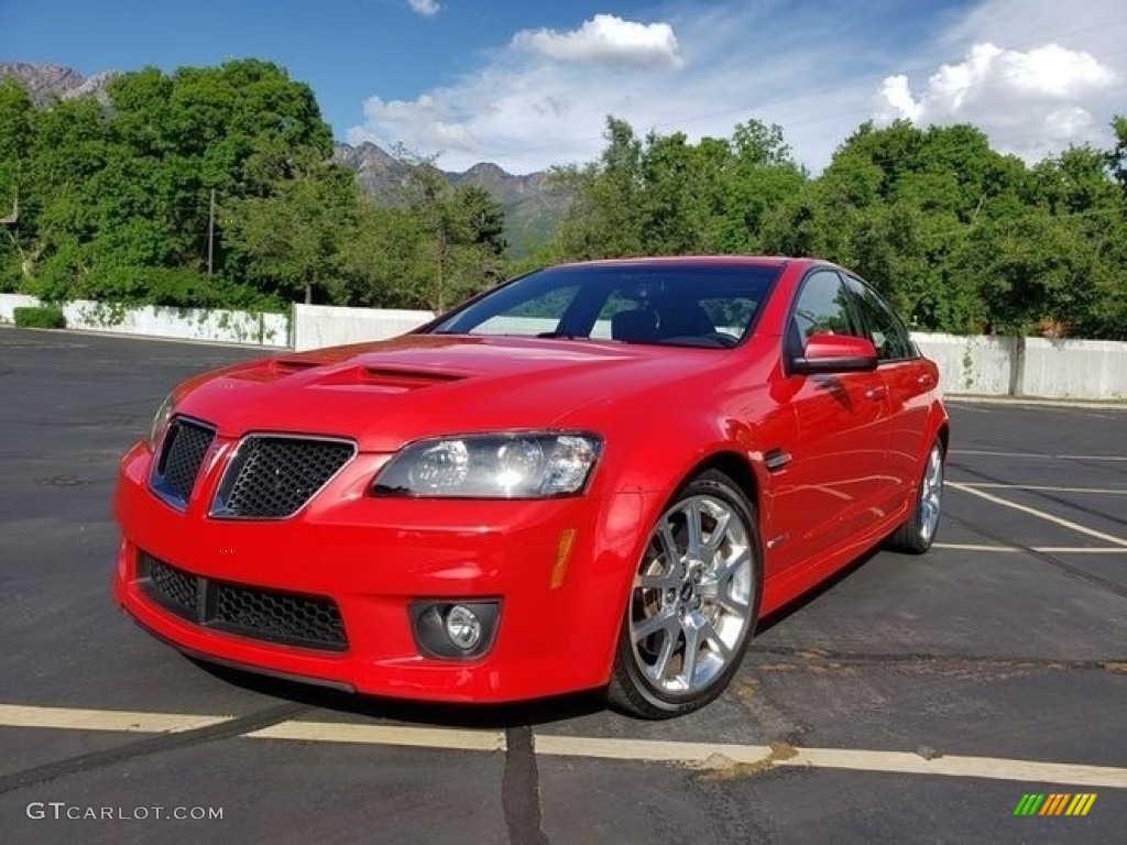 2009 G8 GXP - Liquid Red / Onyx/Red photo #1