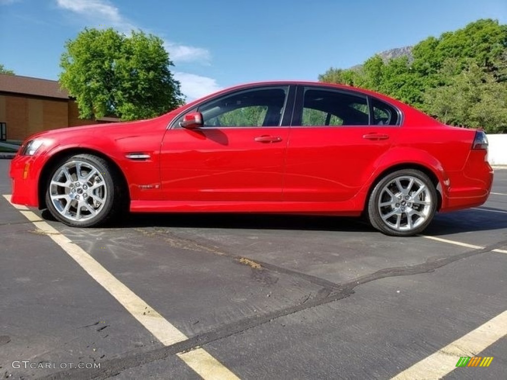 2009 G8 GXP - Liquid Red / Onyx/Red photo #3