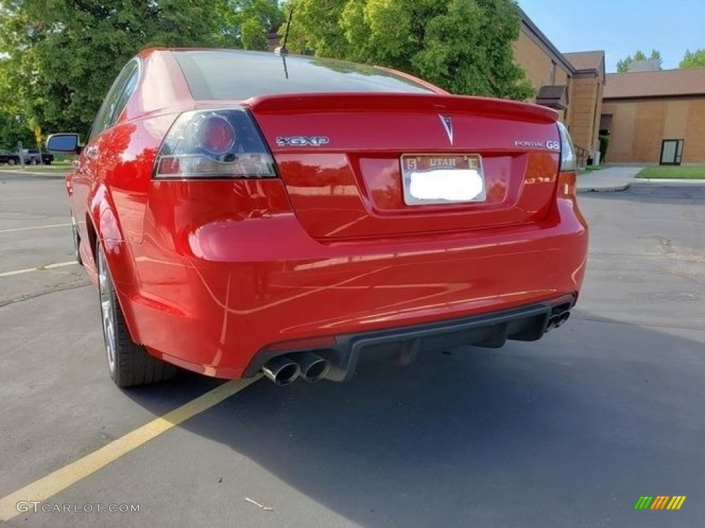 2009 G8 GXP - Liquid Red / Onyx/Red photo #4