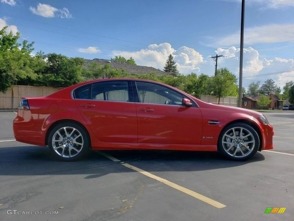 2009 G8 GXP - Liquid Red / Onyx/Red photo #6