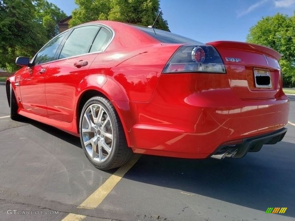 2009 G8 GXP - Liquid Red / Onyx/Red photo #7