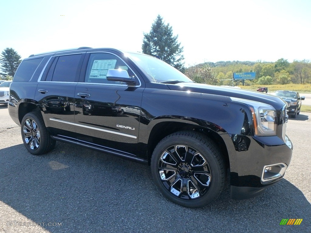 Onyx Black 2020 GMC Yukon Denali 4WD Exterior Photo #135305471