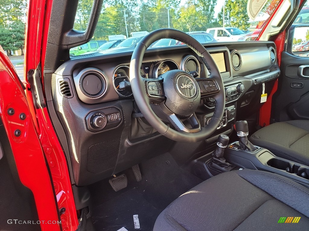 2020 Wrangler Unlimited Sport 4x4 - Firecracker Red / Black photo #6