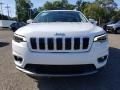 2020 Bright White Jeep Cherokee Limited 4x4  photo #2