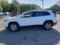 2020 Bright White Jeep Cherokee Limited 4x4  photo #3