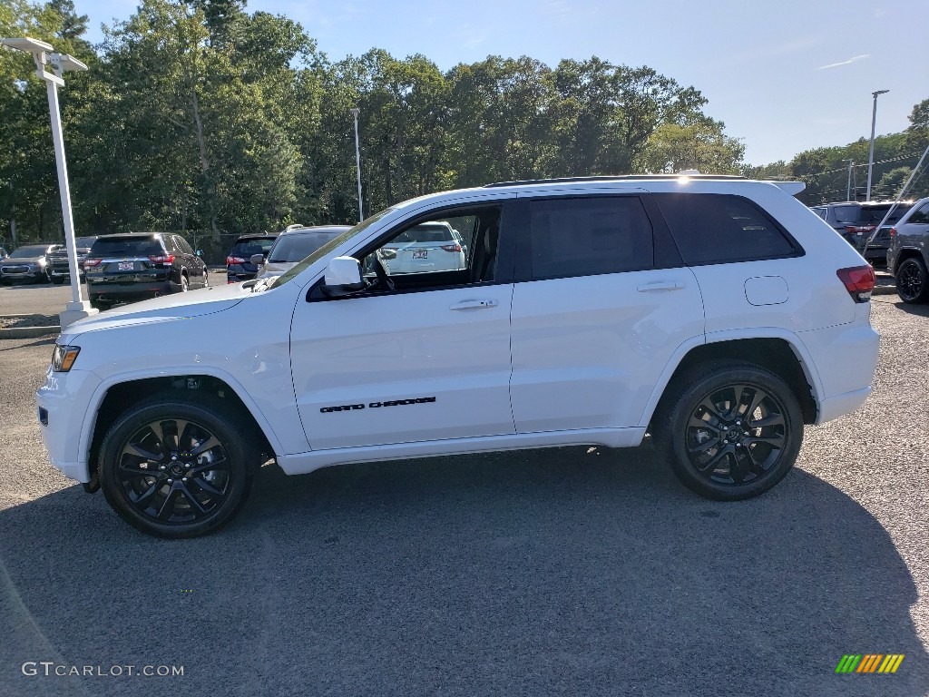 2020 Grand Cherokee Altitude 4x4 - Bright White / Black photo #3