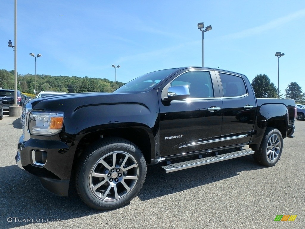 Onyx Black 2020 GMC Canyon Denali Crew Cab 4WD Exterior Photo #135305609