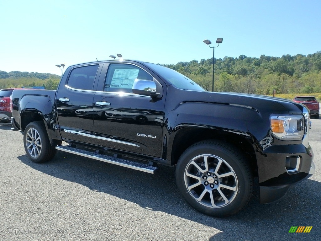 Onyx Black 2020 GMC Canyon Denali Crew Cab 4WD Exterior Photo #135305627