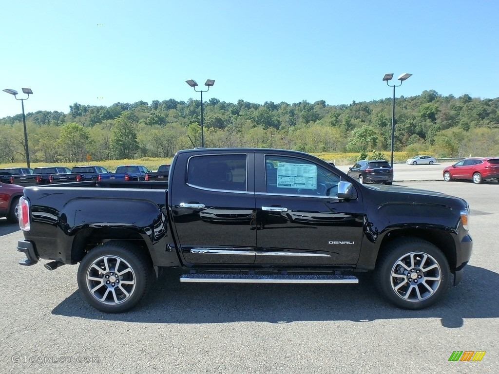 Onyx Black 2020 GMC Canyon Denali Crew Cab 4WD Exterior Photo #135305639