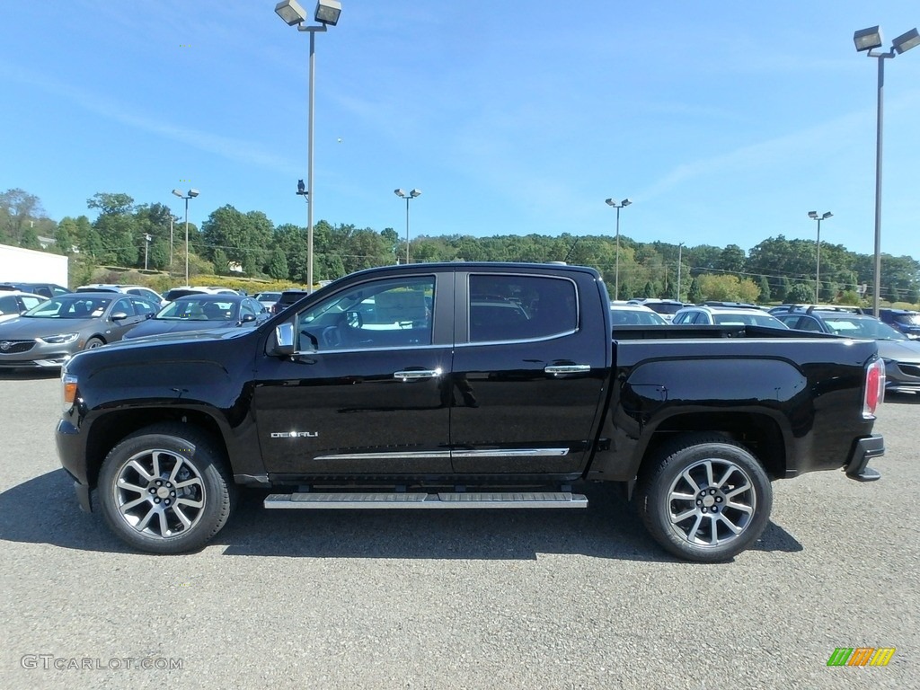 Onyx Black 2020 GMC Canyon Denali Crew Cab 4WD Exterior Photo #135305666
