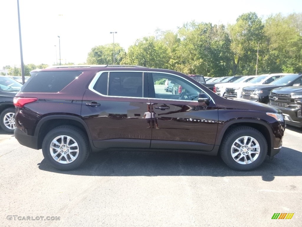 2020 Traverse LT AWD - Black Cherry Metallic / Jet Black photo #6
