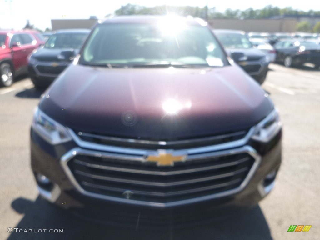 2020 Traverse LT AWD - Black Cherry Metallic / Jet Black photo #8
